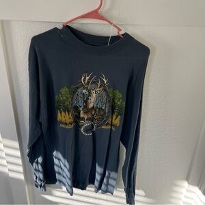 Belton Men's XL Deer Long-sleeve Shirt.